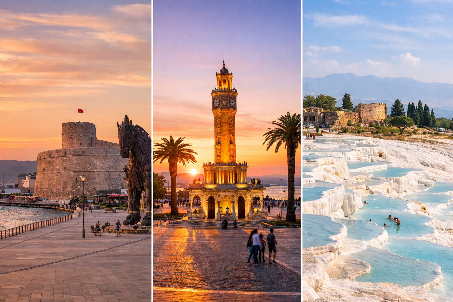 Çanakkale-Izmir-Pamukkale